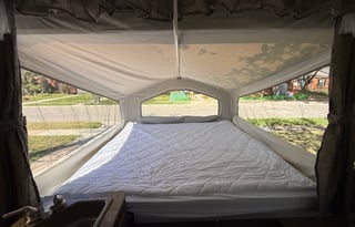 Pop Up Camper w/ Cargo Deck