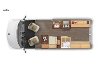 2019 Hymer Aktiv 1.0 loft