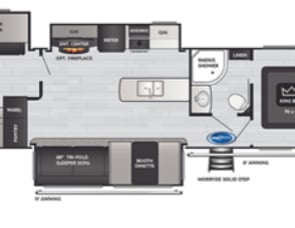 Keystone RV Cougar Half-Ton 34TSB