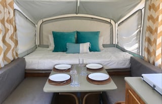 Cozy Pop Up Trailer - we deliver and set up!