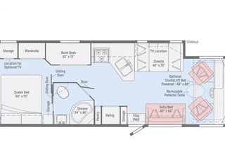 Winnebago Vista-King bed, Bunks - w/Onboard WIFI