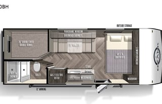 2020 Forest River RV Ozark 1650BH