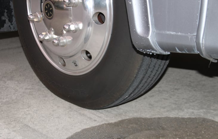 Tires have plenty of tread!