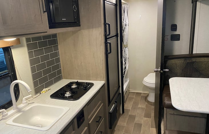 Kitchen and Bathroom photo