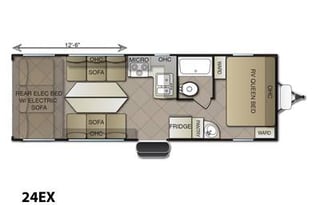 2019 Pacific Coachworks Sandsport 24EX