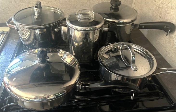 Included Pots & Pans