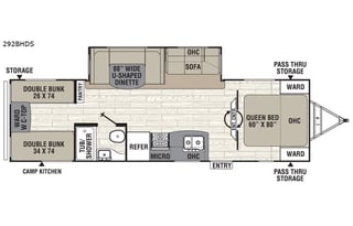 2018 Coachmen RV Freedom Express 292 BHDS