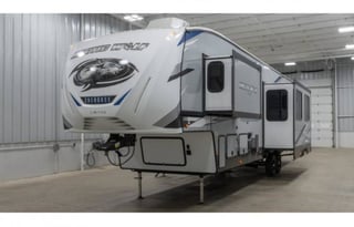 Bunk  House Set Up , Available 5th wheel hitch use