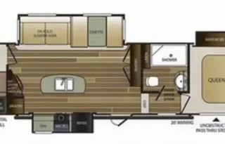 2019 Keystone RV Cougar Half-Ton 32DBH