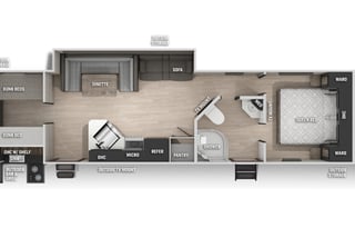 2022 Forest River RV Cherokee Grey Wolf 29TE