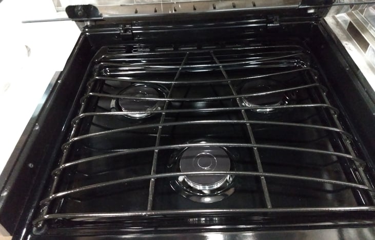 Gas grille and stove