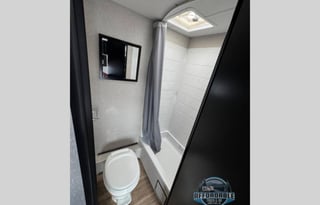 Cozy Trailer Wolf Pup