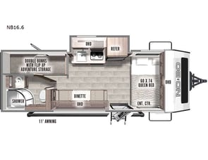 Forest River RV No Boundaries NB16.6