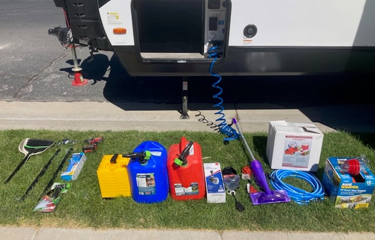 All these items are included in rental