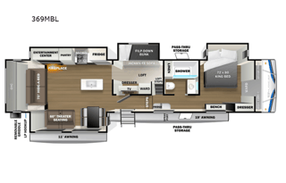 2023 Forest River RV Wildcat 369MBL