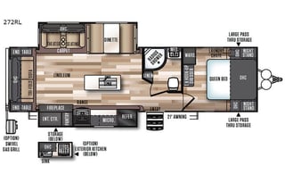 2017 Forest River Salem Hemisphere Lite M-272RL