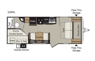 2017 Keystone RV Passport 239ML Express