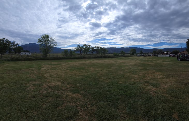 View of Taos mountain