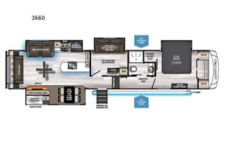 Luxury RV | Sleeps 10 | Bunkhouse & King Suite