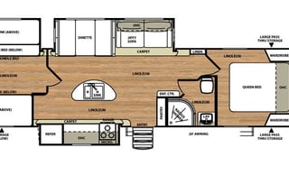 2016 Forest River Vibe HAL 1597