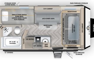 Half-ton towable Overlander Sleeps 4