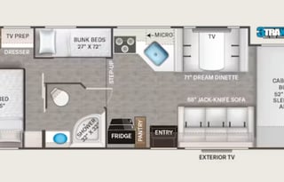 Free WiFi & Dish! The Mackenzie-31' 2023 Thor FE