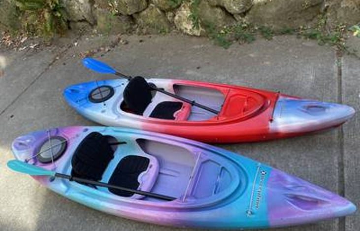 Add On - kayaks available