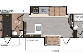 2019 Dutchmen RV Voltage V4115