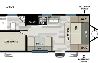 2021 Forest River RV Wildwood Select 178DB