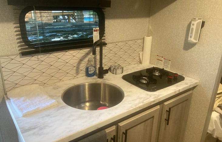 The nice little kitchenet