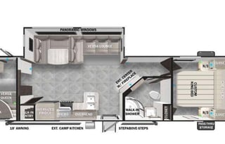 2024 Spacious Forest River Salem 29VBUDX