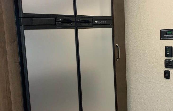 Large side by side Frig and Freezer