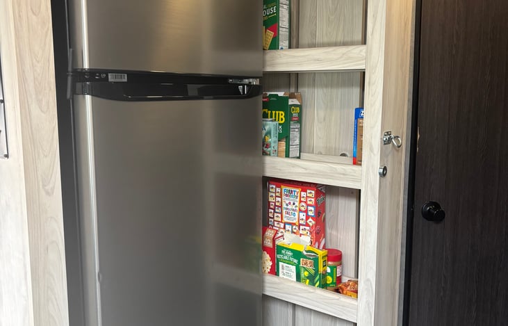 Pantry & Fridge/ Freezer.