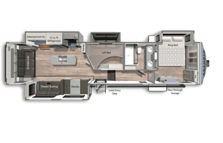 Pet Friendly Full Service Luxury 2 Bedroom RV