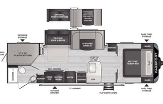 2022 Keystone RV Passport GT 2951BH