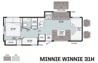 2015 Winnebago 30F Airport Delivery! "TURN KEY!!!"
