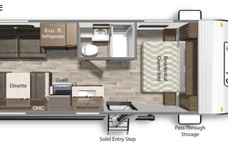 2020 Dutchmen RV Coleman Lantern LT Series 202RDWE