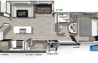 Pet Friendly- Sleeps 9- Outdoor Kitchen