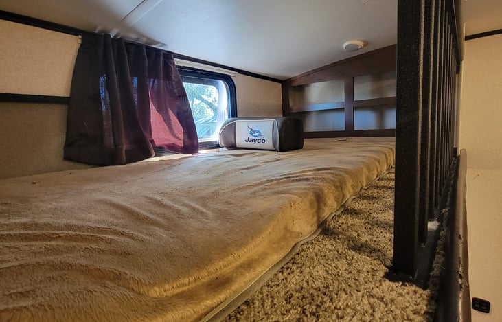Loft in bunk room.