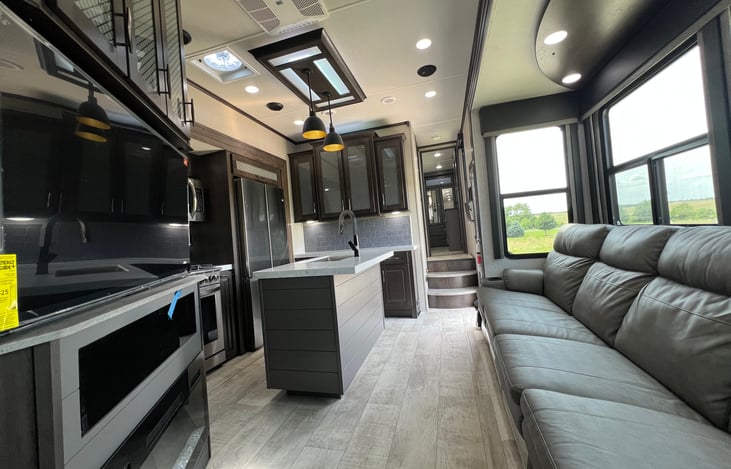 Grand Design does a great job of making luxury standard