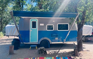 Retro Vintage Hybrid Trailer +Extras Delivery Only