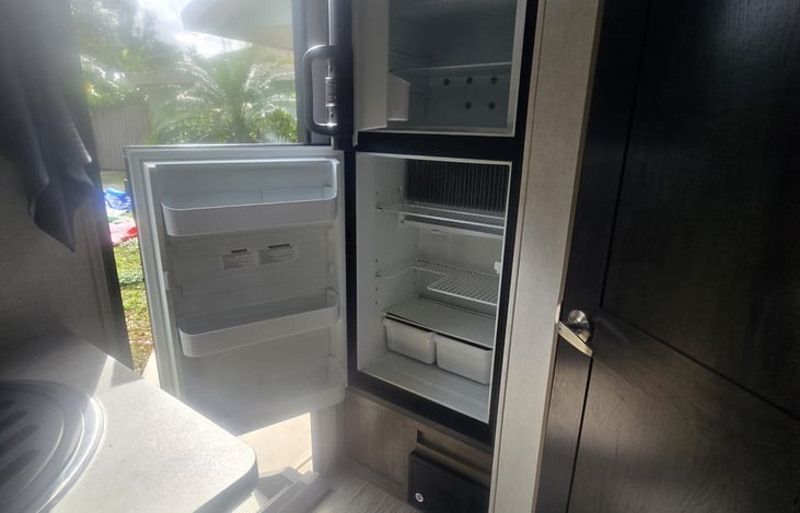 Spacious fridge