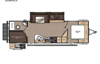 2023 Coachmen RV Catalina Legacy 263BHSCK