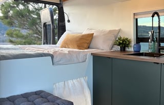 All-Season Off-Grid Campervan - Winter Ready