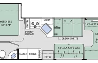 2018 Thor Motor Coach Freedom Elite 26HE