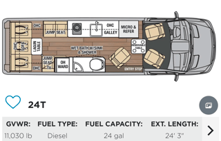 2018 Coachmen RV Galleria 24T