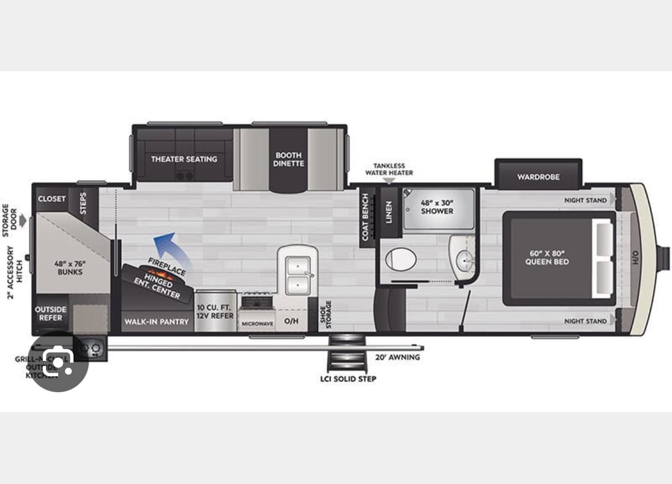 Fifth Wheel rentals in Bellevue
