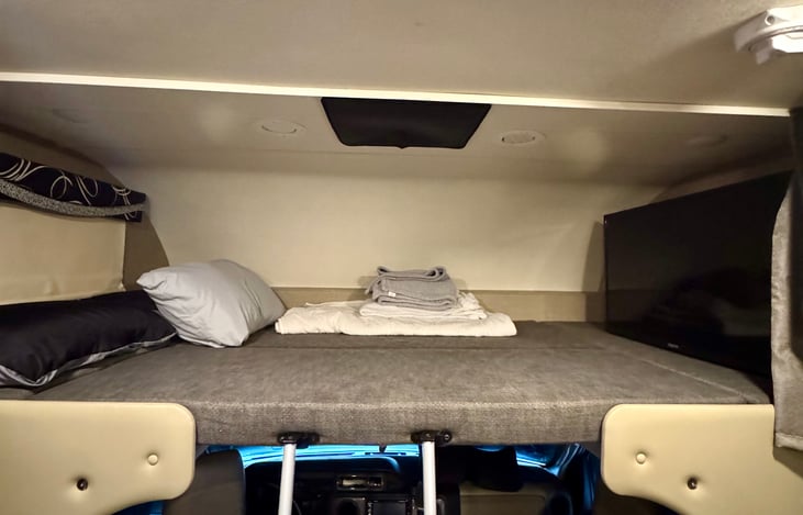Over Cab Queen size bed