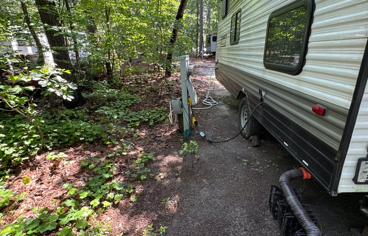 All hooked up! Just walk in and make yourself at home.