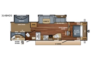 2018 Jayco Eagle HT 314BHDS